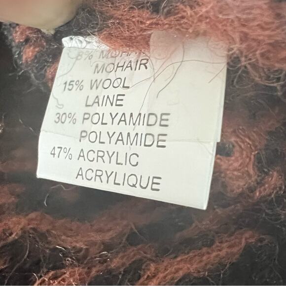 Anna Kay Multi Colored Ombre Wool Blend Knit Sweater Size S / 1 - Picture 11 of 15